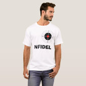 T-shirt Aucunes entrailles, aucune gloire, infidèle (Devant entier)