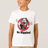 T-shirt Aucunes hippies ! (Devant)