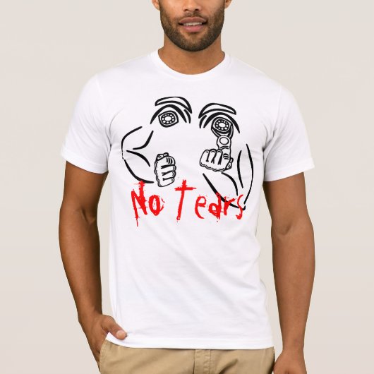 T-shirt Aucunes larmes #2 (Devant)