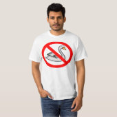 T-shirt aucuns cygnes (Devant entier)