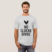 T-SHIRT AUCUNS GLOUSSEMENTS DONNÉS (Devant entier)