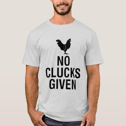 T-SHIRT AUCUNS GLOUSSEMENTS DONNÉS (Devant)