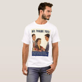 T-shirt Aucuns mercis, MATRICES ! (Devant entier)