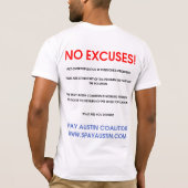 T-shirt aucuns moulins de chiot (Dos)