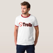 T-shirt Aucuns trolls (Devant entier)