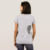 T-shirt "Audacieux, courageux, beau" (Dos entier)