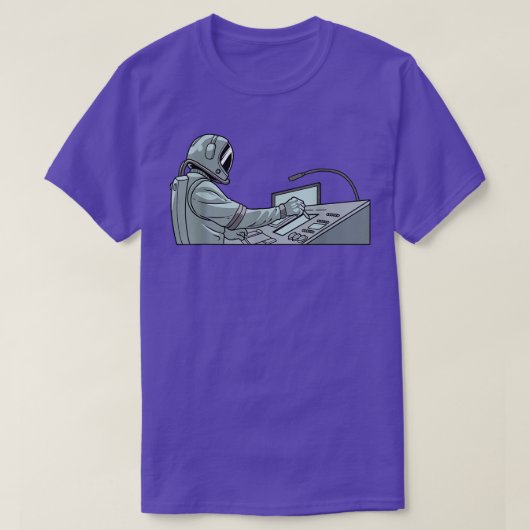T-shirt Audio Engineer - Music Astronaut Studio Guy Sound (Design devant)