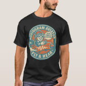 T-shirt Audiogram Aviateur Voler & Entendre (Devant)