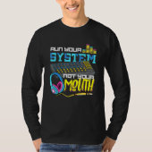 T-shirt Audiologiste Voiture Stereo Sound Tech Audio Guy R (Devant)