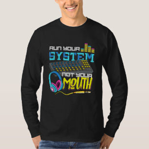T-shirt Audiologiste Voiture Stereo Sound Tech Audio Guy R