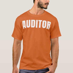 T-shirt Auditeur Funny Titre de l'emploi Profession Annive