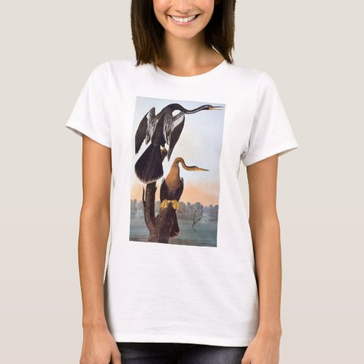 T-shirt Audubon : Anhinga (Devant)