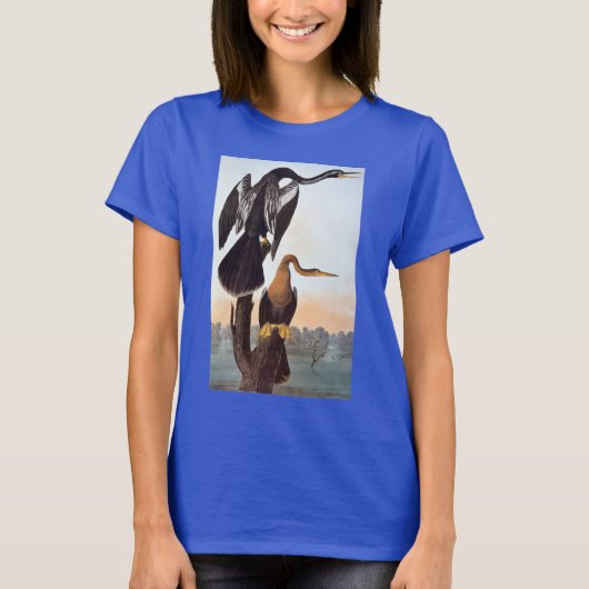 T-shirt Audubon : Anhinga (Devant)