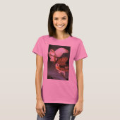 T-shirt Audubon : Chouette de l'étable (Devant entier)