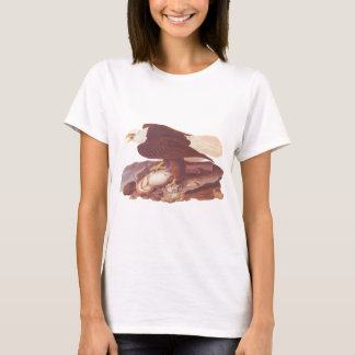 T-shirt Audubon Classic Bald Eagle avec poisson frais