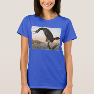 T-shirt Audubon : Double Cormorant crêté