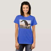 T-shirt Audubon : Double Crested Cormorant (Devant entier)