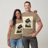 T-shirt Audubon Great Blue Heron Marsh Bird (Unisexe)