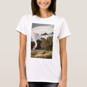 T-shirt Audubon : Grue de huée
