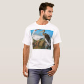 T-shirt Audubon : Ibis blanc (Devant entier)