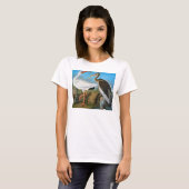T-shirt Audubon : Ibis blanc (Devant entier)