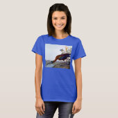 T-shirt Audubon : Ibis brillant (Devant entier)