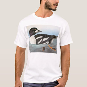 T-shirt Audubon : Le Goldeneye de la brouette