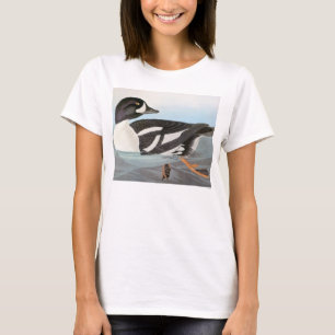 T-shirt Audubon : Le Goldeneye de la brouette