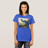 T-shirt Audubon : Petit héron bleu (Devant entier)