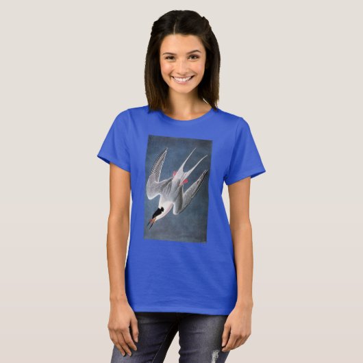 T-shirt Audubon : Sterne de rose (Devant entier)