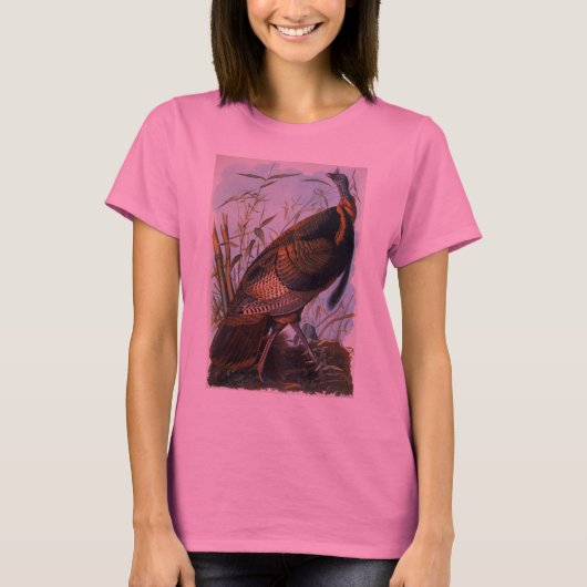 T-shirt Audubon : Turquie sauvage (Devant)