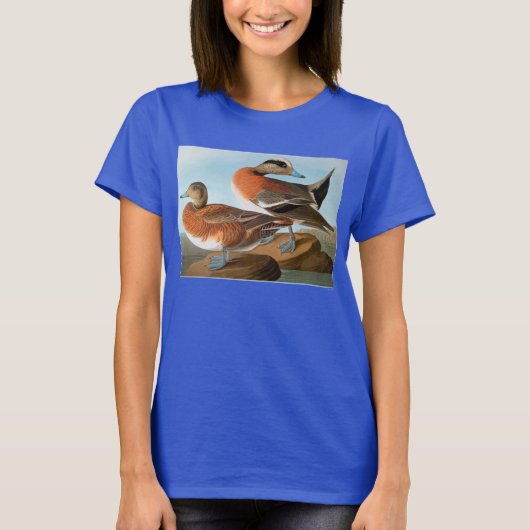 T-shirt Audubon : Wigeon (Devant)