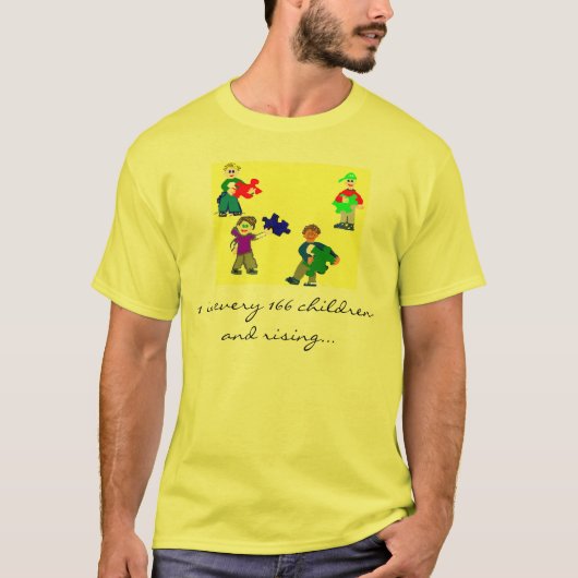 T-shirt augmentation d'autisme (Devant)