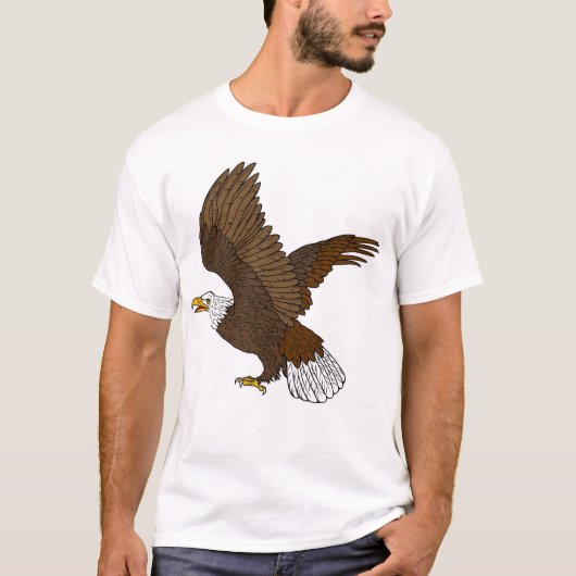 T-shirt Augmentation d'Eagle chauve (Devant)