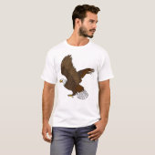 T-shirt Augmentation d'Eagle chauve (Devant entier)