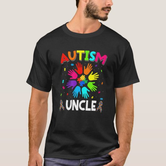 T-shirt Augmenter La Sensibilisation sur l'autisme À La Ma (Devant)