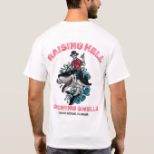T-shirt Augmenter les coquilles de l'enfer par AF salée (Dos)