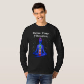 T-shirt Augmentez votre vibration Chakra (Devant entier)