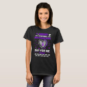 T-shirt August Is National Drug Overdose Awareness Heart (Devant entier)