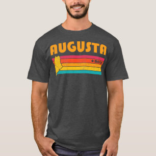 T-shirt Augusta Maine Vintage Souvenir désaffecté