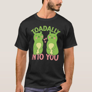 T-shirt Aujourd'hui dans vous drôle Grenouille Valentine'