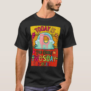 T-shirt Aujourd'Hui Est Trop Cool Joyeux Jour Deux Llama M