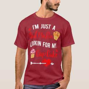 T-shirt Aujourd'Hui Garçon Valentines Jour Juste Un Muffin