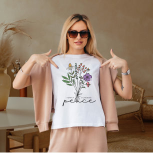 T-shirt Aujourd'hui, j'ai choisi la paix