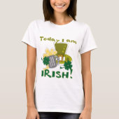 T-shirt Aujourd'hui je suis irlandais (Devant)