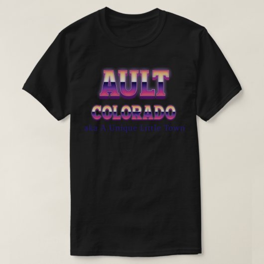 T-shirt Ault Colorado (Design devant)