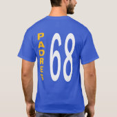 T-shirt Aumônier 1968-Blue de Serra (Dos)