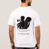 T-shirt aun-genius_insanity (Dos)