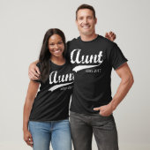 T-shirt Aunt since 2017 (Unisexe)