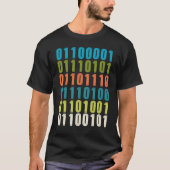 T-shirt Auntie In Binary Code  Aunt Coder Programmers Tech (Devant)